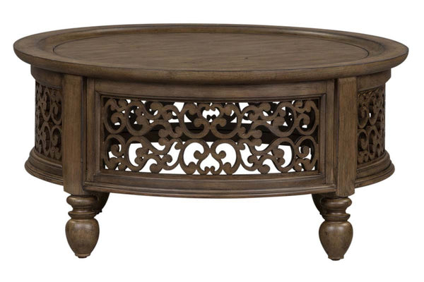 Emile I Brown Parisian Style Occasional Table Collection