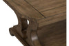 Image of Emile I Brown Parisian Style Occasional Table Collection