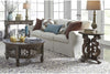Image of Emile I Brown Parisian Style Occasional Table Collection