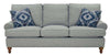 Image of Brin 84 Inch "Designer Style" Fabric Upholstered Sofa