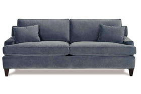Casey 86 Inch "Designer Style" Fabric Sofa