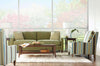 Image of Janice II 79 Inch Apartment Size 2 Cushion Queen Sleeper Sofa