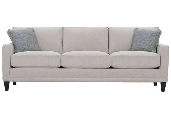 Janice Designer Style Contemporary 3-Seat Fabric Upholstered Sofa