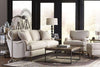 Image of Kristen 86 Inch Upholstered English Arm Three Seat Sofa