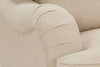 Image of Kristen Fabric English Arm Pillow Back Loveseat