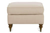 Image of Kristen Fabric Upholstered Footstool Ottoman