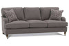 Image of Kristen 86 Inch Upholstered English Arm Three Seat Sofa