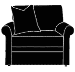 Kyle Fabric Upholstered Club Chair