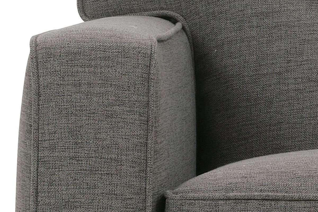 Button Backing Fabric Margo Mid Century Modern Button Back Fabric Upholstered Chair