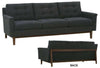 Image of Marisol 86 Inch Mid-Century Modern Sofa