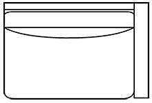 Fabric Sectional Sofa Hilda "Designer Style" Right Arm Facing Single Cushion Loveseat