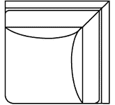Fabric Sectional Sofa Jennifer "Designer Style" Corner Chair