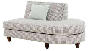 Fabric Sectional Sofa Margo "Designer Style" Right Facing Chaise Bumper