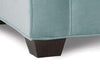 Image of Fabric Sectional Sofa Michelle Small Fabric Sofa Sectional With Reversible Chaise