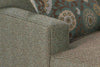 Image of Fabric Sectional Sofa Solomon Contemporary Tight Back Fabric Sectional Sofa With Chaise (As Configured)