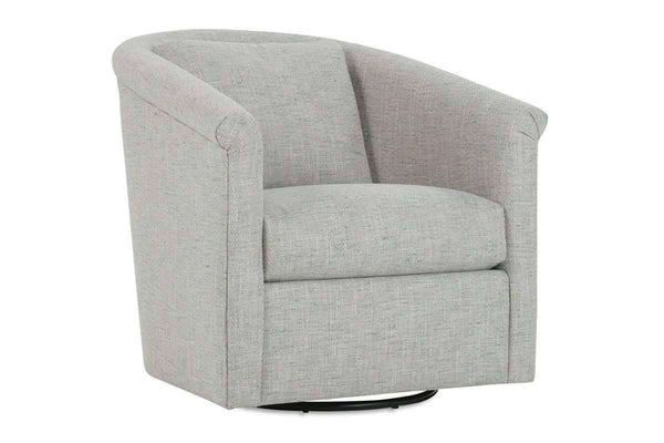 Desiree Upholstered Fabric Swivel Accent Tub Chair - Club Furniture