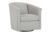 Image of Desiree Upholstered Swivel Accent Tub Chair