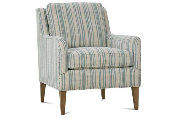 Evangeline Designer Style Small Fabric Accent Chair