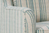 Image of Evangeline Small Fabric Accent Chair