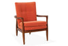 Image of Joely Upholstered Contemporary Button Back Accent Chair
