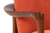 Image of Joely Upholstered Contemporary Button Back Accent Chair