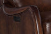 Image of Fairmont Leather "Quick Ship" SWIVEL / GLIDER Recliner