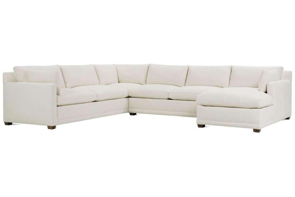 Faith "Designer Style" Track Arm Fabric Sectional