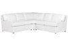 Image of Flynn Modern 3 Piece Slipcovered Sectional Sofa (As Configured)