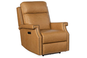 Galina Coin Leather "Quick Ship" Wall Hugger Power Recliner