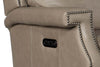 Image of Galina Stone Leather "Quick Ship" Recliner Chair