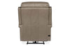 Image of Galina Stone Leather "Quick Ship" Recliner Chair
