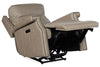 Image of Galina Stone Leather "Quick Ship" Recliner Chair