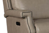 Image of Galina Stone "Quick Ship" ZERO GRAVITY Wall Hugger Power Leather Reclining Loveseat