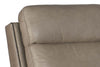 Image of Galina Stone "Quick Ship" ZERO GRAVITY Wall Hugger Power Leather Reclining Loveseat