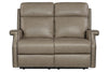 Image of Galina Stone "Quick Ship" ZERO GRAVITY Wall Hugger Power Leather Reclining Loveseat