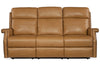 Image of Galina Coin 80 Inch "Quick Ship" ZERO GRAVITY Power Leather Reclining Sofa