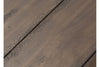 Image of Gannon Rustic Weathered Brown Single Drawer Plank Top End Table