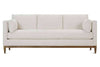 Image of Georgia 86 Inch "Designer Style" Single Bench Seat Sofa