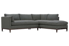 Georgia "Designer Style" Two Piece Contemporary Sectional Sofa