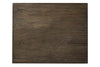 Image of Halstrom Industrial Style Wood And Metal Chair Side Table With Dark Oak Top And Two Shelves