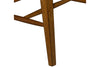 Image of Hampstead 6 Piece Leg Table Dining Set With Windsor Back Side Chairs And Bench In A Rustic Oak Finish