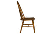 Image of Hampstead 6 Piece Leg Table Dining Set With Windsor Back Side Chairs And Bench In A Rustic Oak Finish