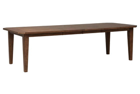 Hampstead 5 Piece Leg Table Dining Set With Windsor Back Side Chairs In A Rustic Oak Finish