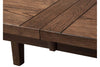 Image of Hampstead 6 Piece Leg Table Dining Set With Windsor Back Side Chairs And Bench In A Rustic Oak Finish