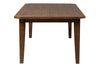 Image of Hampstead 6 Piece Leg Table Dining Set With Windsor Back Side Chairs And Bench In A Rustic Oak Finish