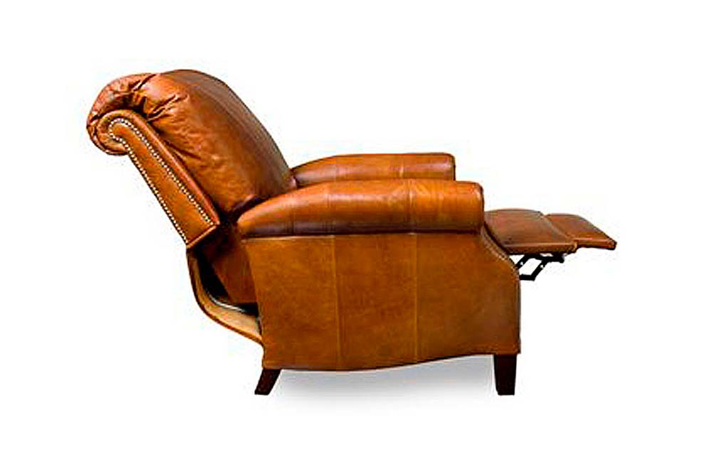 Hanover Big Man Large Oversized Pillow Back Leather Recliner - Club  Furniture