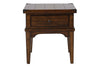 Image of Harwood Rustic Russet Brown Occasional Table Collection