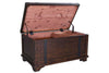 Image of Harwood Rustic Russet Brown Occasional Table Collection