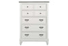 Image of Harper Queen Or King Wirebrushed White Panel Bed "Create Your Own Bedroom" Collection