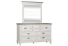 Image of Harper Cottage Style White Bedroom Collection 